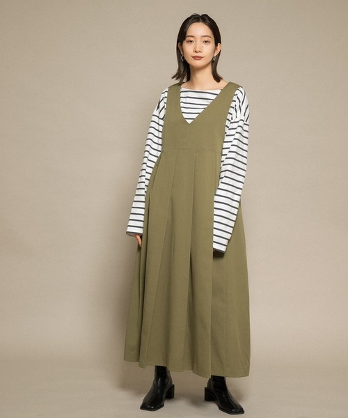 KBF（ケイビーエフ）の「illi　ボーダーバスクTシャツ（Tシャツ/カットソー・レディース・ブルー系その他/イエロー系その他/グレー系その他・ONE）」の11枚目の写真