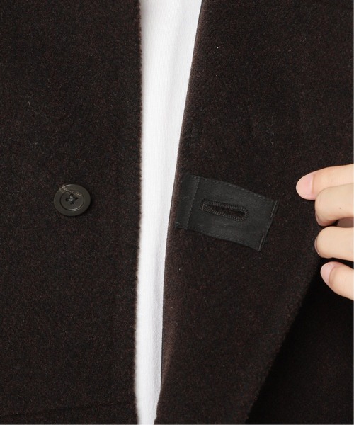 JOURNAL STANDARD（ジャーナルスタンダード）の「BRITISH CUT PILE SMOCK ダッフルスモック（ダッフルコート・メンズ・ブラウン/ベージュ系その他・MEDIUM/LARGE）」の16枚目の写真