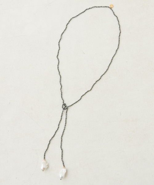 BEARDSLEY（ビアズリー）の「《VELATTI》ネックレス（ネックレス・レディース・ホワイト・FREE）」の9枚目の写真