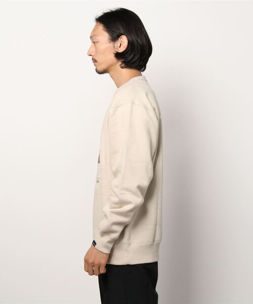 APPLEBUM(アップルバム)の「"Ruler" Crew Sweat(スウェット・メンズ・グレー/ブラック/サンドベージュ・MEDIUM/LARGE/X-LARGE/XX-LARGE)」の7枚目の写真