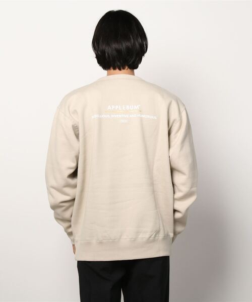 APPLEBUM(アップルバム)の「"Ruler" Crew Sweat(スウェット・メンズ・グレー/ブラック/サンドベージュ・MEDIUM/LARGE/X-LARGE/XX-LARGE)」の8枚目の写真