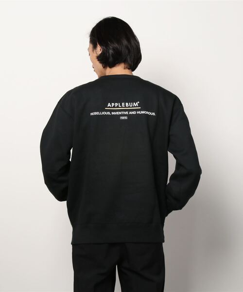 APPLEBUM(アップルバム)の「"Ruler" Crew Sweat(スウェット・メンズ・グレー/ブラック/サンドベージュ・MEDIUM/LARGE/X-LARGE/XX-LARGE)」の9枚目の写真