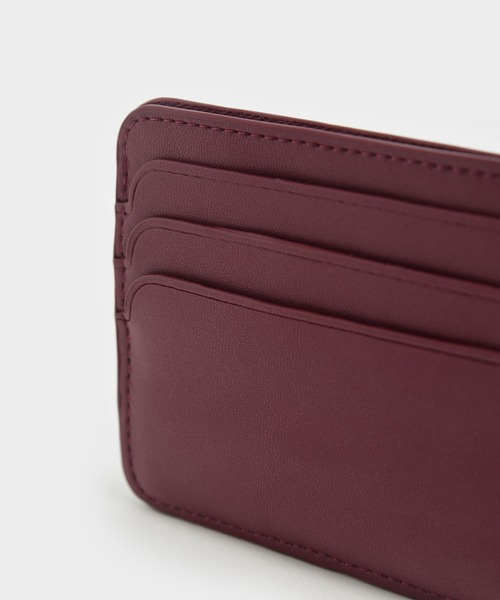 CHARLES & KEITH（チャールズ & キース）の「キルテッド カードホルダー / Quilted Card Holder（カードケース・レディース・ブラック/ベビーピンク/バーガンディー/ライトベージュ/ブルーグラス/シルバー/ミント/ピンク系その他3/ライトイエロー・XXS）」の18枚目の写真
