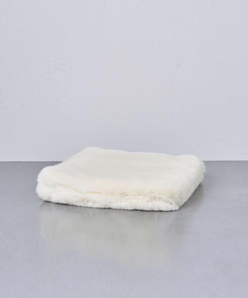 UNITED ARROWS（ユナイテッドアローズ）の「＜UNITED ARROWS＞フェイクファー フラット トートバッグ†（トートバッグ・レディース・ブラック/オフホワイト・FREE）」の9枚目の写真