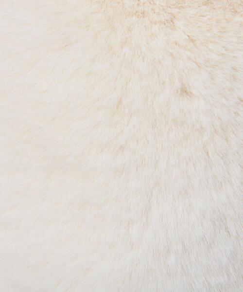 UNITED ARROWS（ユナイテッドアローズ）の「＜UNITED ARROWS＞フェイクファー フラット トートバッグ†（トートバッグ・レディース・ブラック/オフホワイト・FREE）」の14枚目の写真