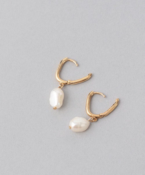 A part by（アパートバイ）の「タンスイパールピアス　237377（ピアス（両耳用）・レディース・ゴールド・FREE）」の3枚目の写真