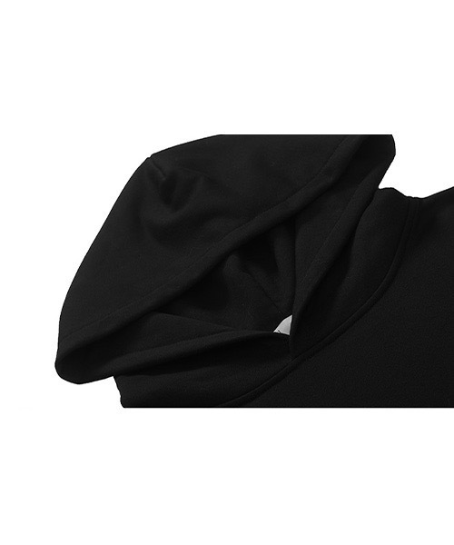 HARSH AND CRUEL（ハーシュアンドクルーエル）の「【Harsh and Cruel】Angel Graphic Loose Hoodie HC21S42（パーカー・メンズ・ホワイト/ブラック・M/L）」の10枚目の写真