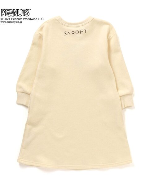 PEANUTS（ピーナッツ）の「4色2柄PEANUTSコラボプリントワンピース（ワンピース・キッズ・ミント/クリーム/ベージュ/ピンク・140/100/110/80/95/120/130/90）」の14枚目の写真