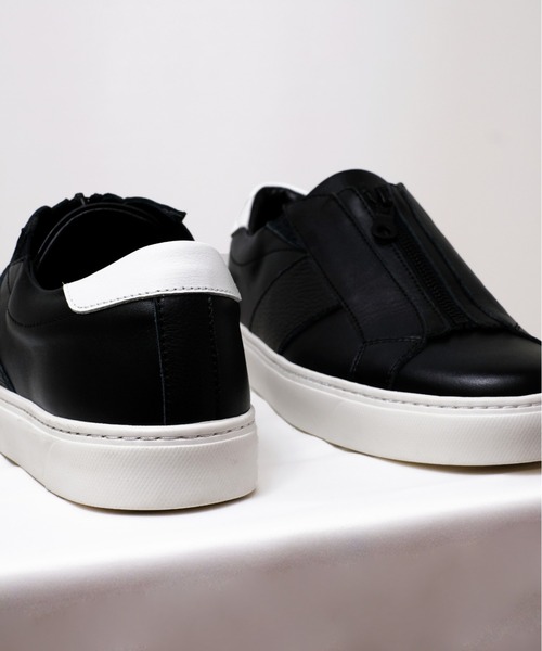 SLACK FOOTWEAR(スラックフットウェア)の「LIBERIO ZIP MADE IN JAPAN(スニーカー・メンズ・ブラック×ホワイト・26.0cm/27.0cm/28.0cm)」の16枚目の写真
