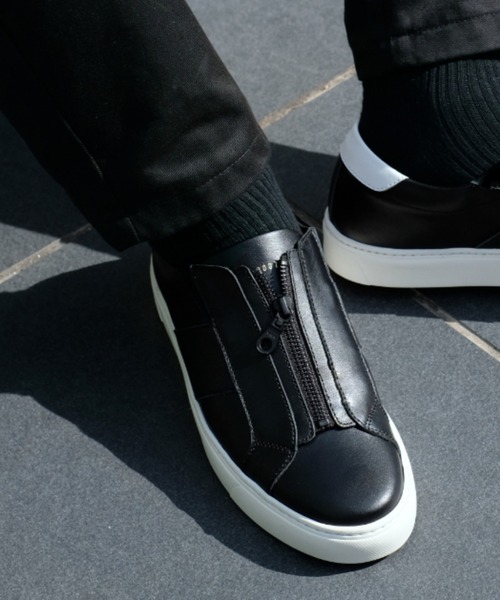 SLACK FOOTWEAR(スラックフットウェア)の「LIBERIO ZIP MADE IN JAPAN(スニーカー・メンズ・ブラック×ホワイト・26.0cm/27.0cm/28.0cm)」の18枚目の写真