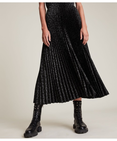 ALLSAINTS(オールセインツ)の「LEOWA DRESS | LEOWA ドレス・ワンピース(ワンピース・レディース・グリーン系その他/ブラック系その他・XS/S/M/L)」の11枚目の写真