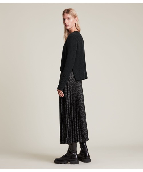 ALLSAINTS(オールセインツ)の「LEOWA DRESS | LEOWA ドレス・ワンピース(ワンピース・レディース・グリーン系その他/ブラック系その他・XS/S/M/L)」の15枚目の写真