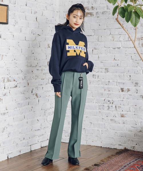 新品☆milkfed ラッフルパンツ MILKFED.｜WAFFLE FLARE PANTS MILKFED. | Rakuten Fashion(楽天
