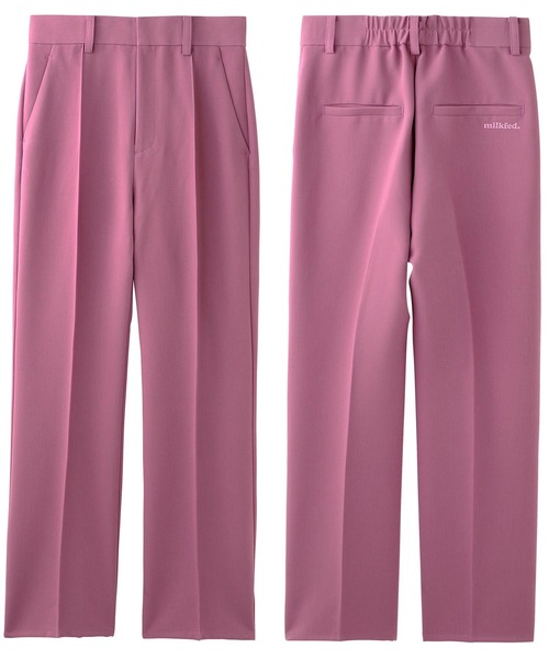 MILKFED.(ミルクフェド)の「SOLID COLOR PANTS(その他パンツ・レディース・ブラック/ベージュ/パープル/グリーン・S/M)」の18枚目の写真