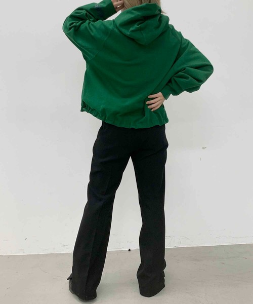MILKFED.(ミルクフェド)の「SOLID COLOR PANTS(その他パンツ・レディース・ブラック/ベージュ/パープル/グリーン・S/M)」の6枚目の写真
