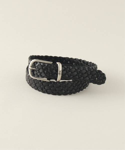 STUSSY（ステューシー）の「【STUSSY / ステューシー】Braided Leather Belt（ベルト・メンズ・ブラック/ブルー・SMALL/MEDIUM）」の2枚目の写真