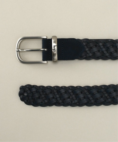 STUSSY（ステューシー）の「【STUSSY / ステューシー】Braided Leather Belt（ベルト・メンズ・ブラック/ブルー・SMALL/MEDIUM）」の5枚目の写真