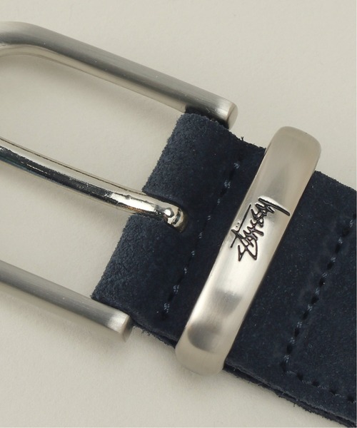 STUSSY（ステューシー）の「【STUSSY / ステューシー】Braided Leather Belt（ベルト・メンズ・ブラック/ブルー・SMALL/MEDIUM）」の4枚目の写真