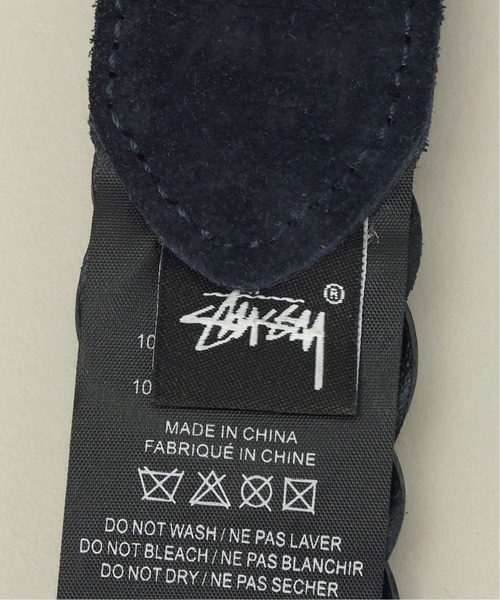 STUSSY（ステューシー）の「【STUSSY / ステューシー】Braided Leather Belt（ベルト・メンズ・ブラック/ブルー・SMALL/MEDIUM）」の8枚目の写真