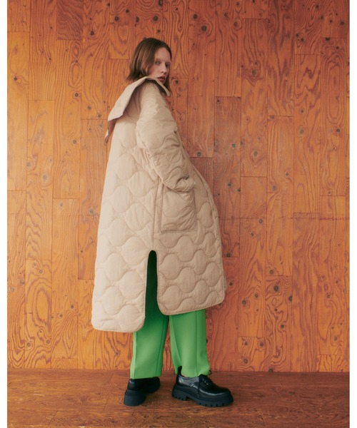 LE CIEL BLEU（ルシェルブルー）の「Padded Long Coat（その他アウター