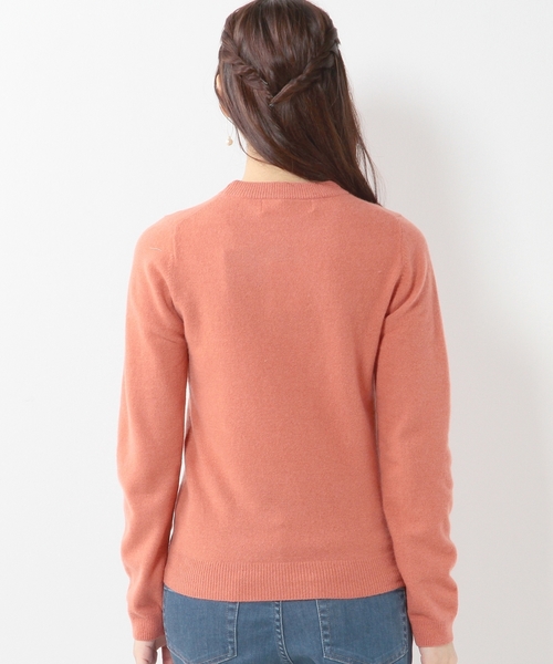 Jewel Changes（ジュエルチェンジズ）の「JOC カシミヤ　ウール クルーネック　プルオーバー（ニット/セーター・レディース・オフホワイト/グレー/ピンク/ブラック・フリー）」の14枚目の写真