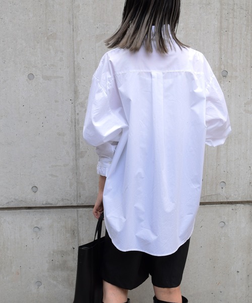 Marient（マリエント）の「フリルスタンドシャツ/ブラウス（シャツ/ブラウス・レディース・ホワイト・FREE）」の9枚目の写真