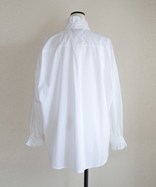 Marient（マリエント）の「フリルスタンドシャツ/ブラウス（シャツ/ブラウス・レディース・ホワイト・FREE）」の19枚目の写真
