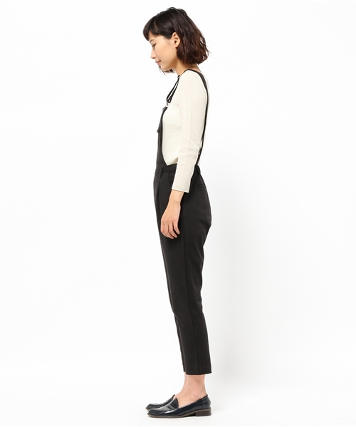 OUTLET（アウトレット）の「【Discoat Petit】TCポンチサロペット（サロペット/オーバーオール・レディース・カーキ/グレー/ブラック・FREE）」の7枚目の写真