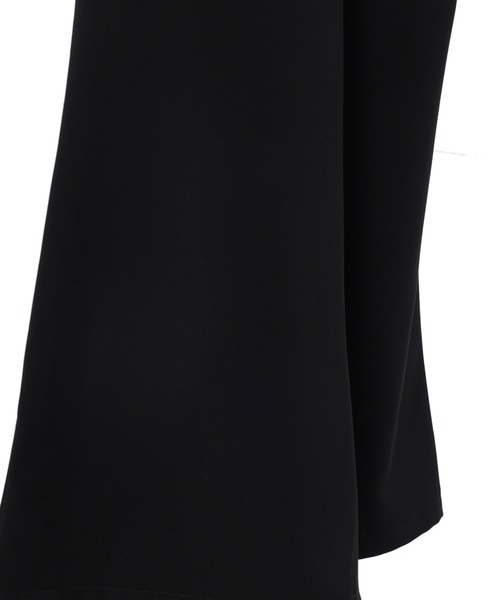 fifth calin（フィフスカラン）の「セミフレアスラックス（スラックス・レディース・ブラック/ダークブラウン・MEDIUM）」の9枚目の写真