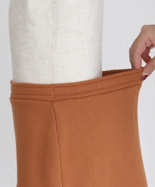 lulpini（ルルピー二）の「kids　裏起毛マーメイドスカート（スカート・キッズ・オフホワイト/オレンジ/ラベンダー・S/M/L）」の10枚目の写真