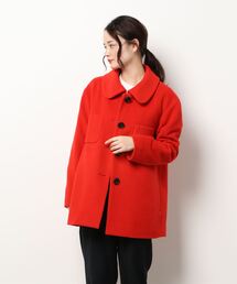 49AV.junko shimada | ハーフカラーコート(ステンカラーコート)