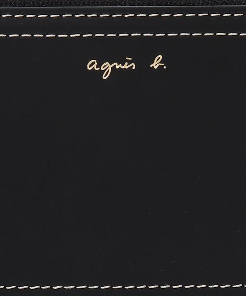 agnes b.(アニエスベー)の「フラグメントケース (PAW08-04)(名刺入れ・レディース・ブラック・FREE)」の5枚目の写真
