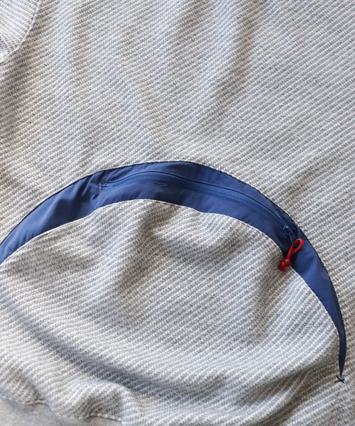 AlexanderLeeChang（アレキサンダーリーチャン）の「AlexanderLeeChang アレキサンダーリーチャン / BIG TWILL CREW ビッグシルエットツイルクルーネックスウェット セットアップトレーナー / AC012201（スウェット・メンズ・チャコール/グレー/グリーン・3/2）」の6枚目の写真