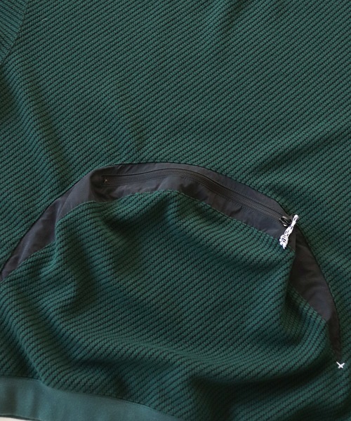 AlexanderLeeChang（アレキサンダーリーチャン）の「AlexanderLeeChang アレキサンダーリーチャン / BIG TWILL CREW ビッグシルエットツイルクルーネックスウェット セットアップトレーナー / AC012201（スウェット・メンズ・チャコール/グレー/グリーン・3/2）」の20枚目の写真