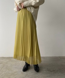 210nouve | シアーギンガムチェックプリーツスカート(スカート)