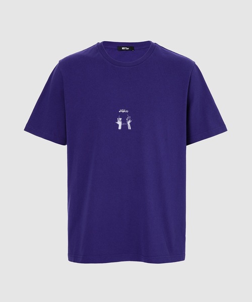MSFTSrep（ミスフィッツレップ）の「T-SHIRT/T-SHIRT MIDDLEFINGERS B&W（Tシャツ/カットソー・メンズ・ホワイト/ブラック/パープル・XXL/M/XL/L）」の3枚目の写真