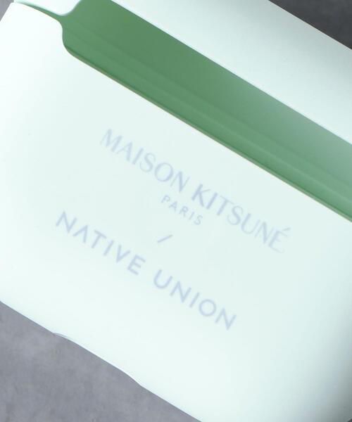 Native Union（ネイティブユニオン）の「＜MAISON KITSUNE X NATIVE UNION＞COOL TONE FOX HEAD CASE FOR Airpods Pro case†（スマホグッズ・レディース・ホワイト/ライトブルー・FREE）」の7枚目の写真