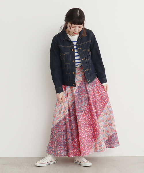 My Fav. CHILD WOMAN（マイファブチャイルドウーマン）の「11.75ozセルビッチデニム Ｇジャン（デニムジャケット・レディース・ネイビー・40/38）」の9枚目の写真