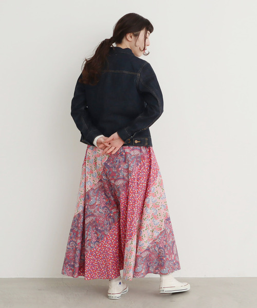 My Fav. CHILD WOMAN（マイファブチャイルドウーマン）の「11.75ozセルビッチデニム Ｇジャン（デニムジャケット・レディース・ネイビー・40/38）」の16枚目の写真