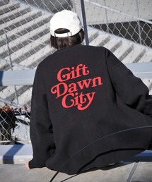 ZIP FIVE | もちもちダブルジャガードニット バックデザインビッグカーディガン【ユニセックス】(カーディガン/ボレロ)