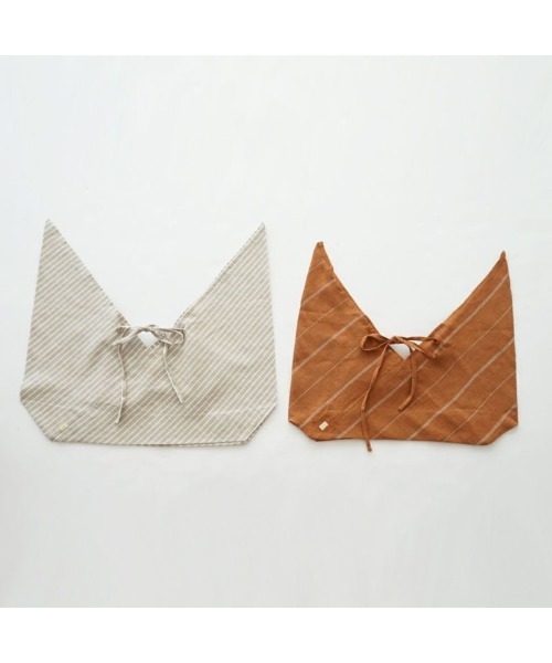 Letra(レトラ)の「オリジナルバッグインバッグ リネンミックス ストライプ ベージュ ミディアム(かごバッグ・レディース・ベージュ・MEDIUM)」の14枚目の写真