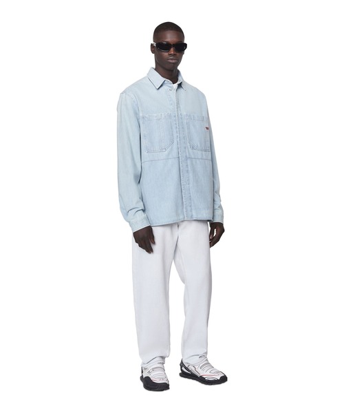 DIESEL（ディーゼル）の「DIESEL SS22 メンズ ルーズ ストレート デニムパンツ サステナブル（デニムパンツ・メンズ・インディゴブルー・32inch/30inch/28inch/34inch/36inch/26inch）」の9枚目の写真