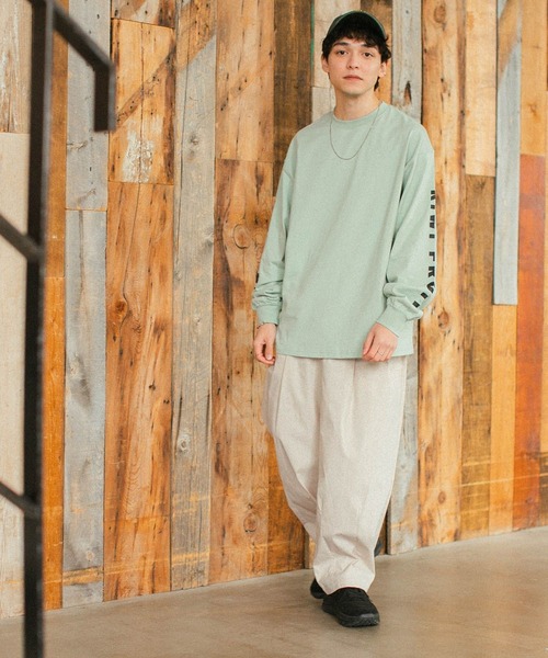 RAGEBLUE（レイジブルー）の「2タックバルーン/カラーワイドパンツ2（チノパンツ・メンズ・ホワイト/ブラック/ブルー/グリーン・SMALL/MEDIUM/LARGE）」の5枚目の写真