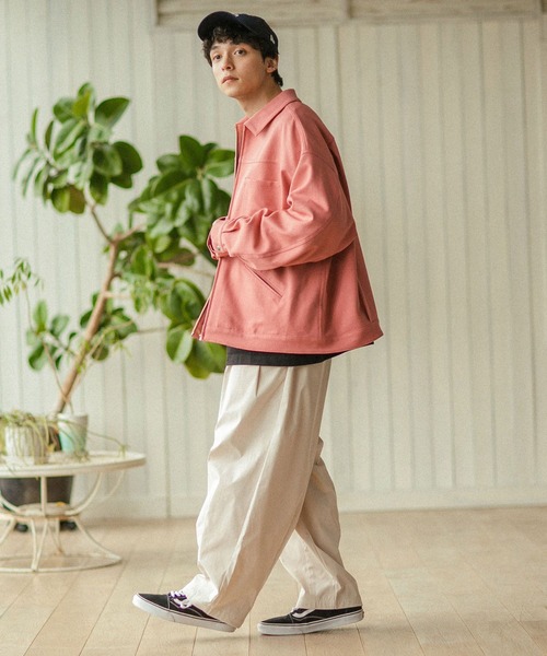 RAGEBLUE（レイジブルー）の「2タックバルーン/カラーワイドパンツ2（チノパンツ・メンズ・ホワイト/ブラック/ブルー/グリーン・SMALL/MEDIUM/LARGE）」の8枚目の写真