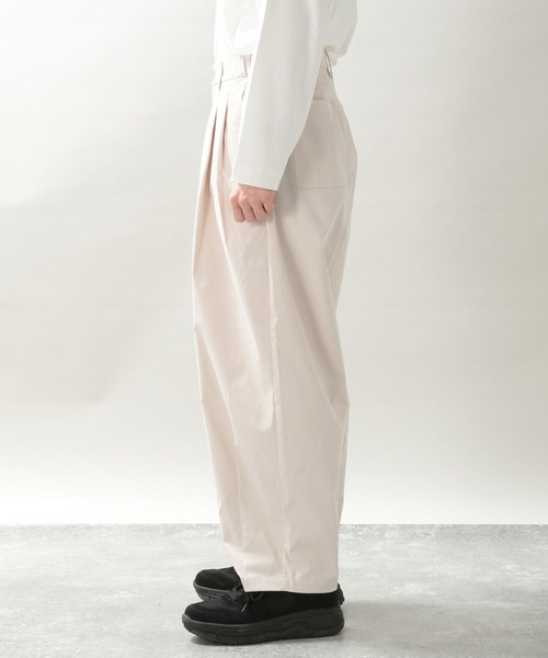 RAGEBLUE（レイジブルー）の「2タックバルーン/カラーワイドパンツ2（チノパンツ・メンズ・ホワイト/ブラック/ブルー/グリーン・SMALL/MEDIUM/LARGE）」の16枚目の写真
