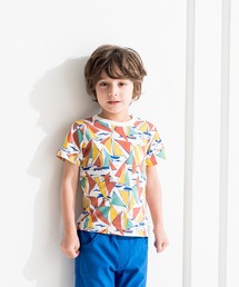 LB CLUB | 天竺ヨット柄Ｔシャツ(Tシャツ/カットソー)