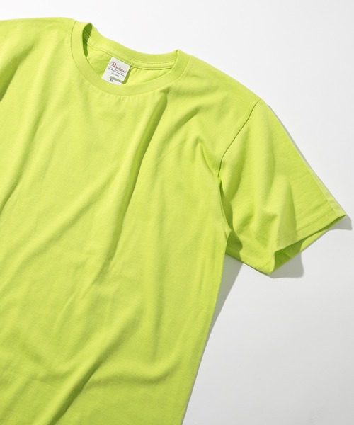Printstar(プリントスター)の「【Printstar】5.0オンス プレミアムコットン100% ベーシックTシャツ シンプル半袖 無地T 00086(Tシャツ/カットソー・レディース・ホワイト/ブラック/グレー/イエロー/ミント/パープル/バーガンディー/ライトグリーン/レッド/オレンジ/ライトブルー/ライトピンク/チャコールグレー/グリーン/ロイヤルブルー/ダークグリーン・S/M/L/XL)」の7枚目の写真