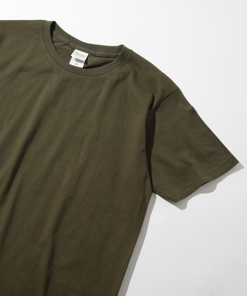 Printstar(プリントスター)の「【Printstar】5.0オンス プレミアムコットン100% ベーシックTシャツ シンプル半袖 無地T 00086(Tシャツ/カットソー・レディース・ホワイト/ブラック/グレー/イエロー/ミント/パープル/バーガンディー/ライトグリーン/レッド/オレンジ/ライトブルー/ライトピンク/チャコールグレー/グリーン/ロイヤルブルー/ダークグリーン・S/M/L/XL)」の5枚目の写真