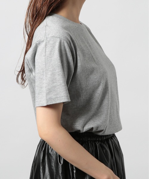 Printstar(プリントスター)の「【Printstar】5.0オンス プレミアムコットン100% ベーシックTシャツ シンプル半袖 無地T 00086(Tシャツ/カットソー・レディース・ホワイト/ブラック/グレー/イエロー/ミント/パープル/バーガンディー/ライトグリーン/レッド/オレンジ/ライトブルー/ライトピンク/チャコールグレー/グリーン/ロイヤルブルー/ダークグリーン・S/M/L/XL)」の20枚目の写真