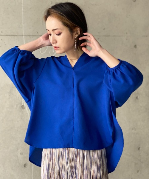 deux amour(ドゥーザムール)の「ビタミンカラートップス(その他トップス・レディース・レッド/ブルー/グリーン・MEDIUM)」の2枚目の写真